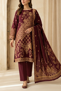 Roshan Jacquard Lawn D-581