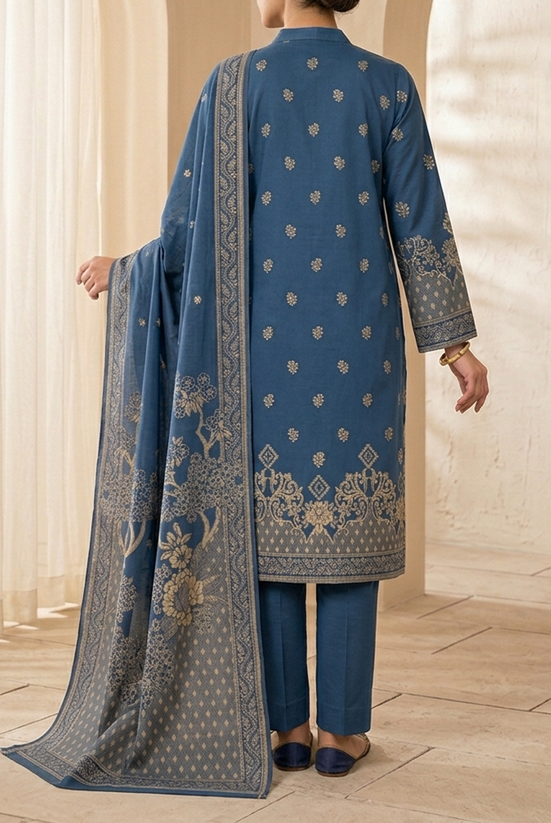 Roshan Jacquard Lawn D-586