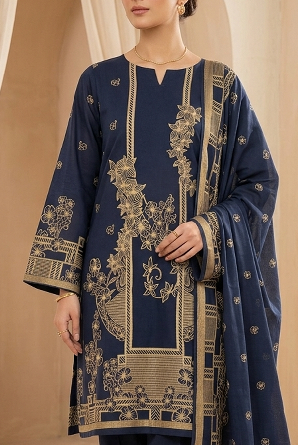 Roshan Jacquard Lawn D-590