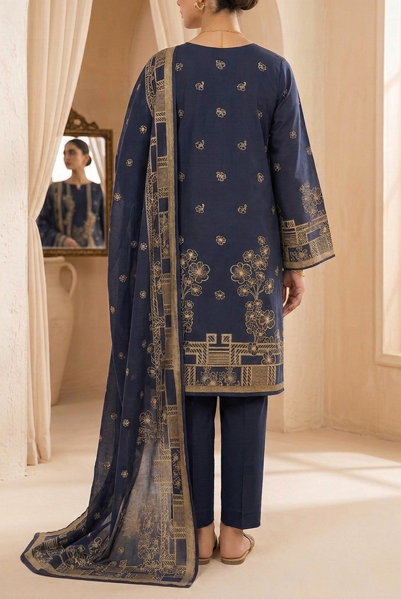 Roshan Jacquard Lawn D-590