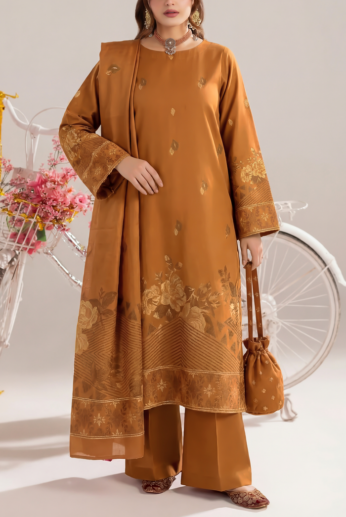 Raina Jacquard Lawn D-614