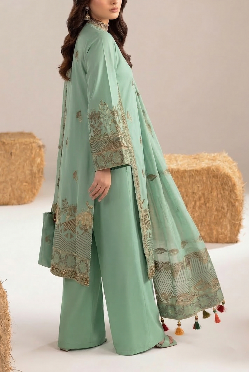 Raina Jacquard Lawn D-616