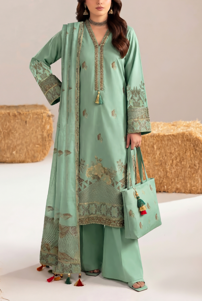 Raina Jacquard Lawn D-616