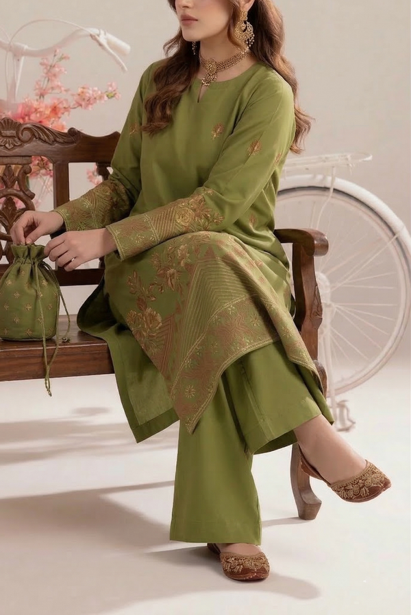 Raina Jacquard Lawn D-618