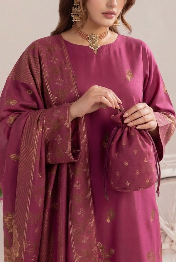 Raina Jacquard Lawn D-620