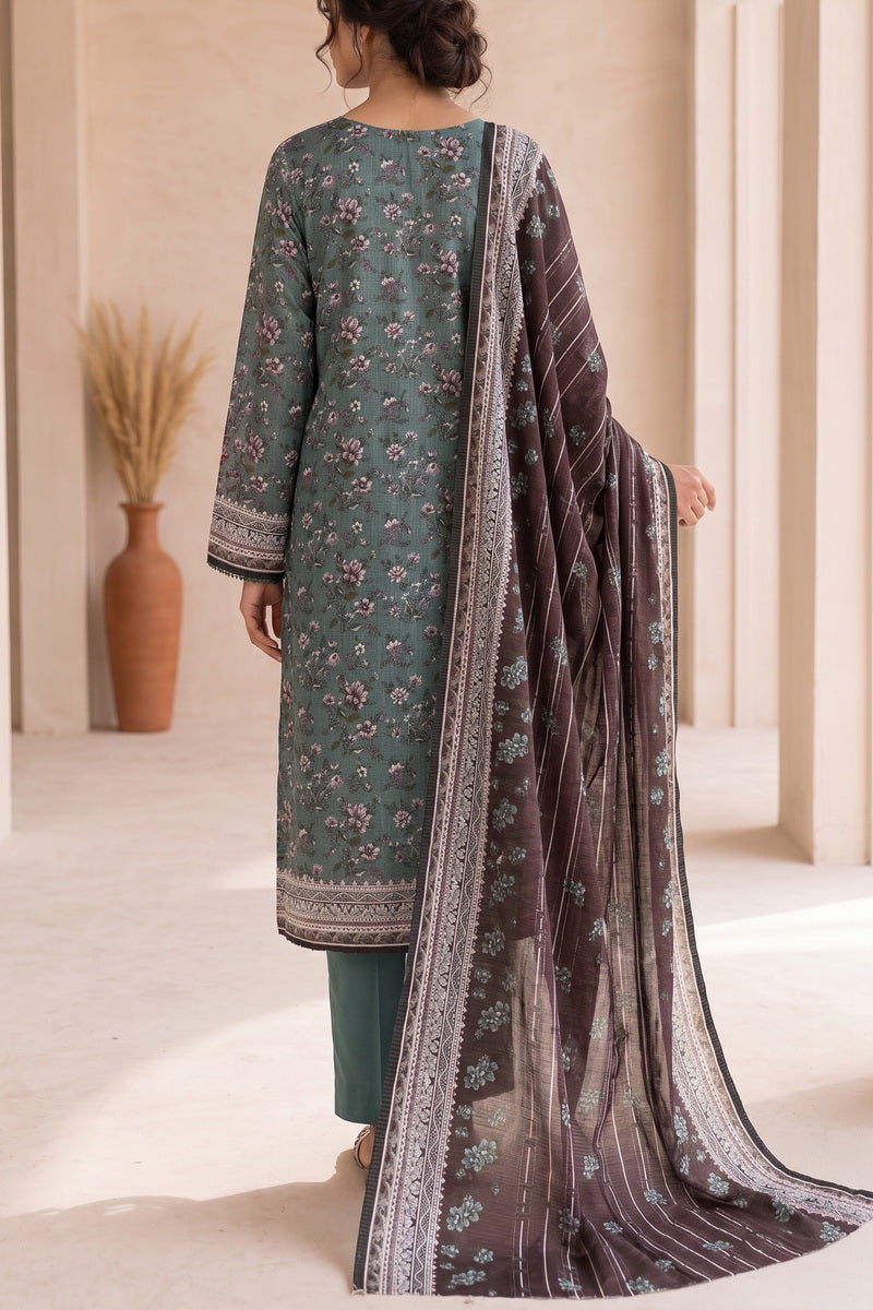 Fiza Mariyam 3 Pcs Unstitch Khaddar D-798