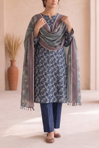 Fiza Mariyam 3 Pcs Unstitch Khaddar D-799