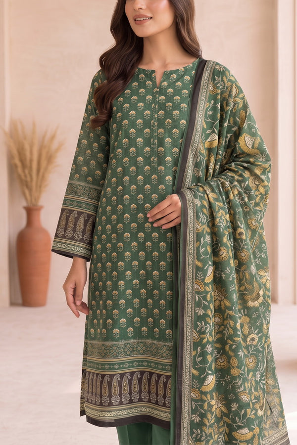 Fiza Mariyam 3 Pcs Unstitch Khaddar D-802