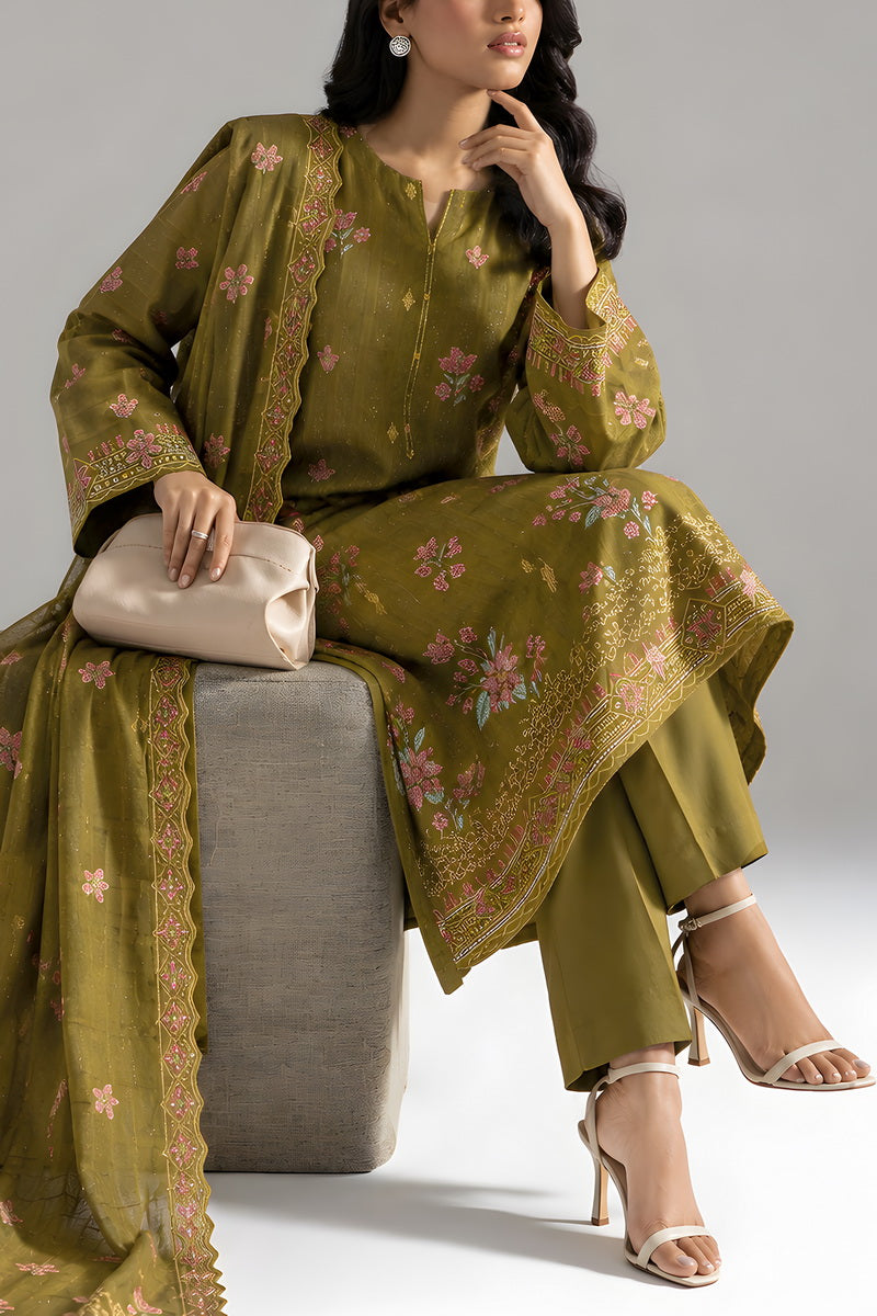 Jumana Embroidered Winter D-818