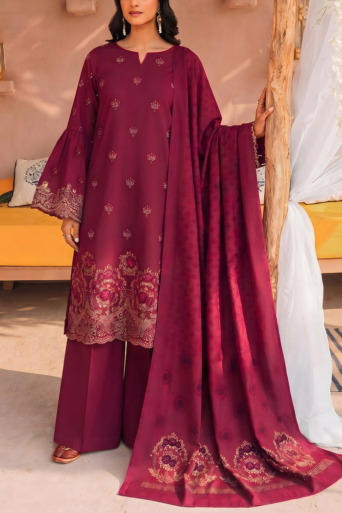 Areena Embroidered Winter D-828