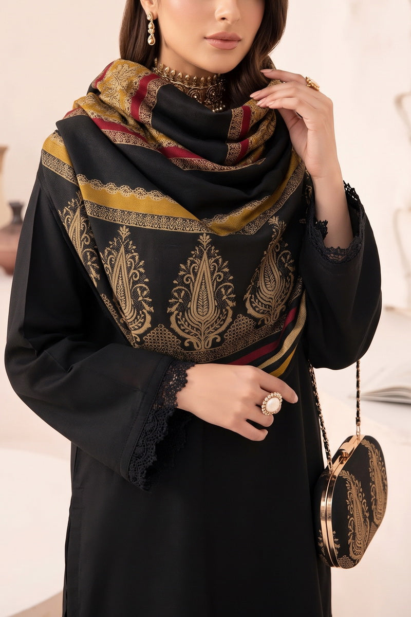 Resham Unstitch Dyed Winter D-833