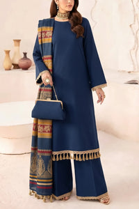 Resham Unstitch Dyed Winter D-836