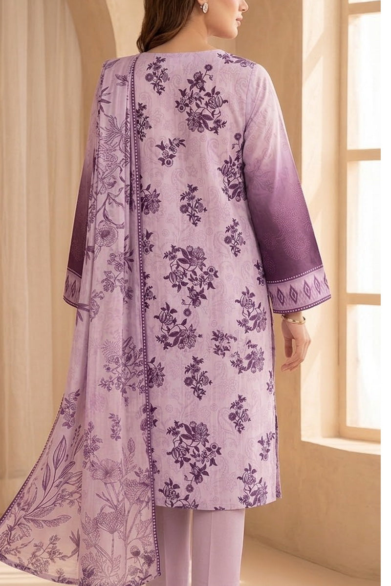 Crown Dhanak Unstitch 3 Pcs Winter D-837