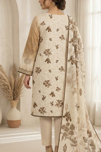Crown Dhanak Unstitch 3 Pcs Winter D-838