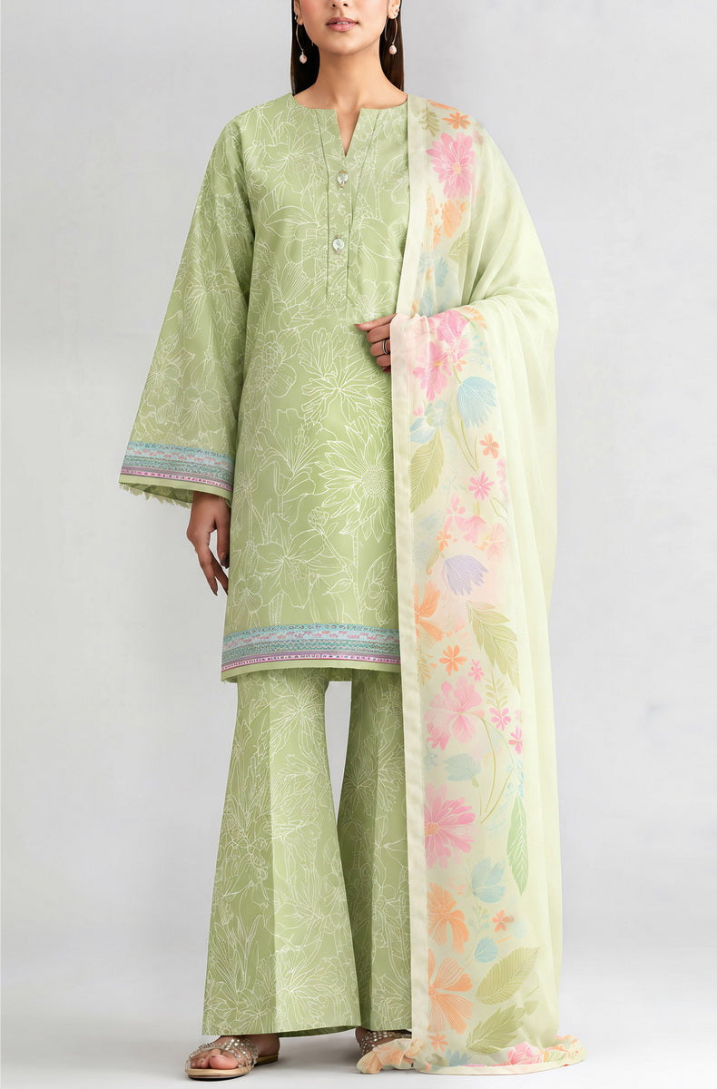 M Prints Unstitch Luxury Silk D-847