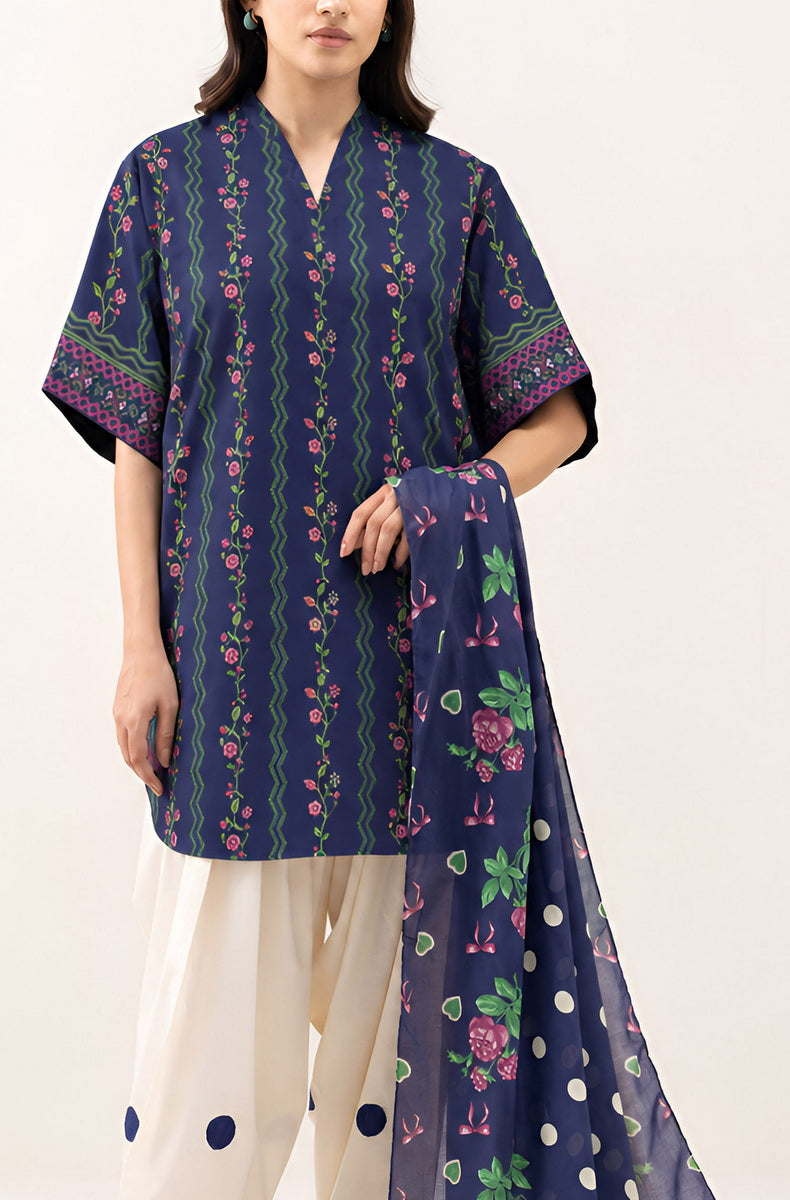 M Prints Unstitch Luxury Silk D-851