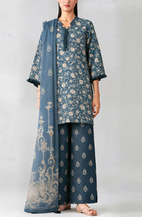 M Prints Unstitch Luxury Silk D-852
