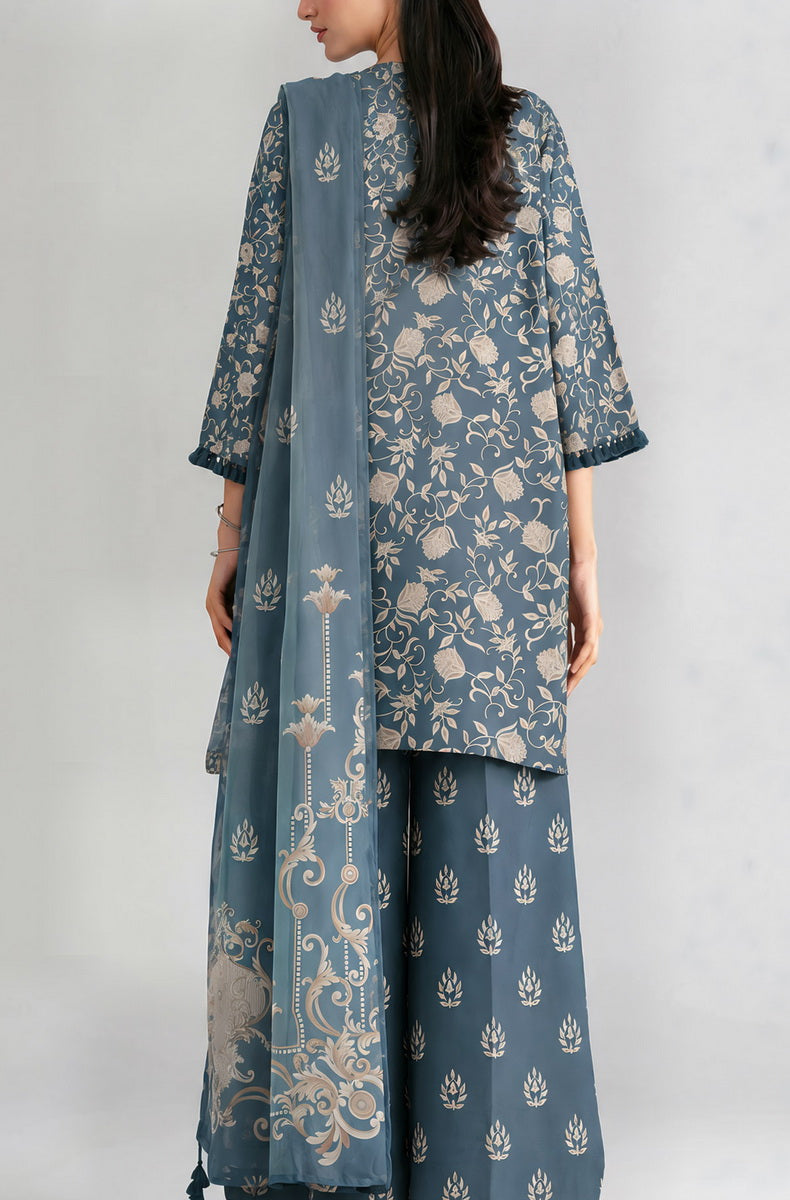 M Prints Unstitch Luxury Silk D-852