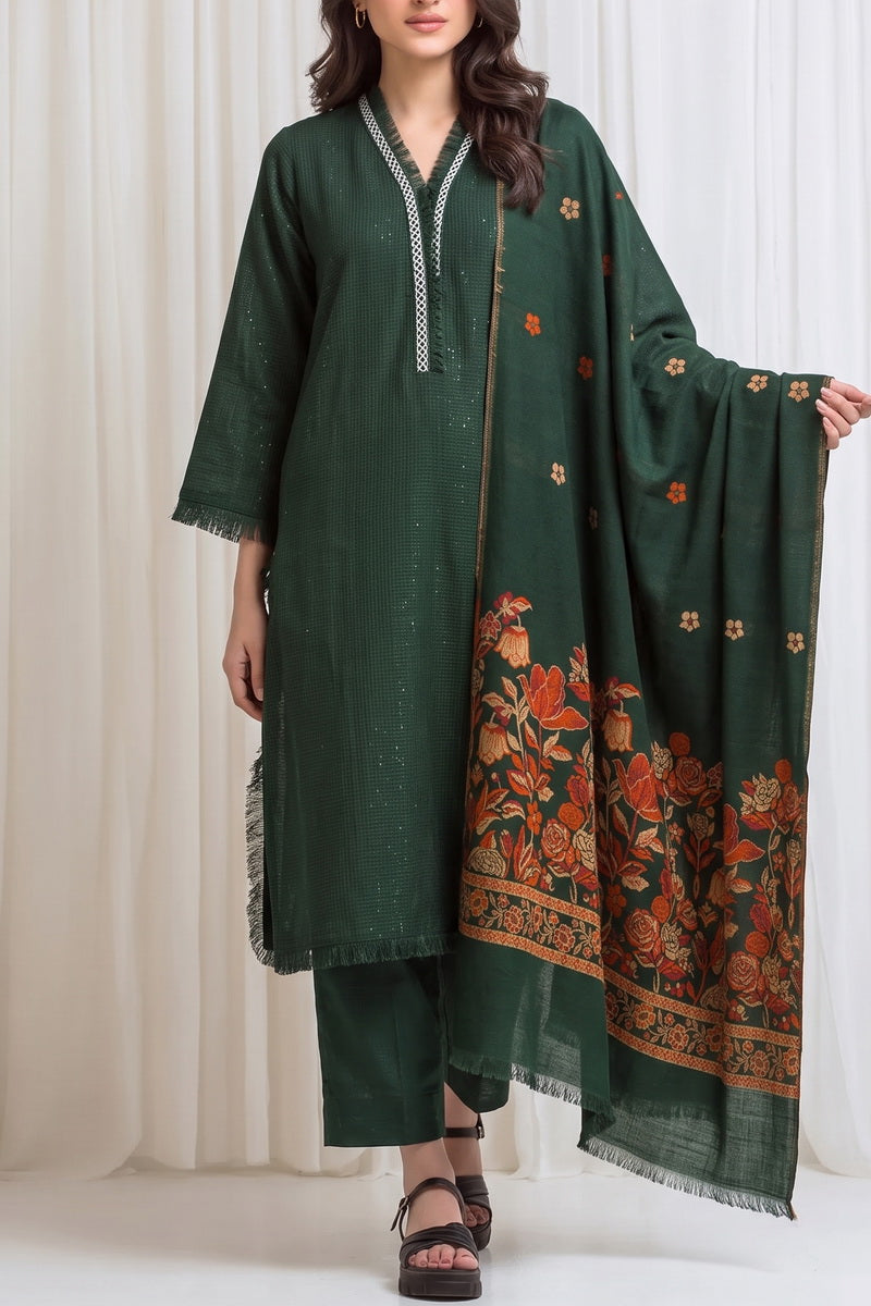 Resham Unstitch Dyed Winter D-854