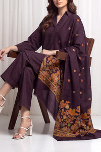Resham Unstitch Dyed Winter D-858