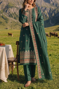 Miraas Unstitch Emb Khaddar D-690