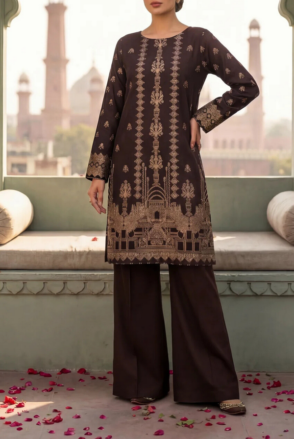 Roshan Jacquard Lawn D-496