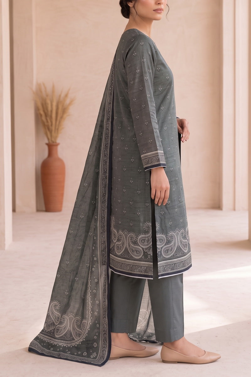 Shahkar Printed 3 Pcs Unstitch Khaddar D-997