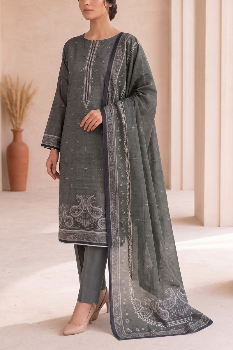 Shahkar Printed 3 Pcs Unstitch Khaddar D-997