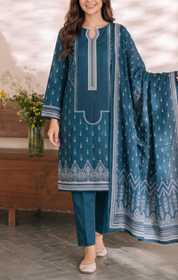 Shahkar Printed 3 Pcs Unstitch Khaddar D-998