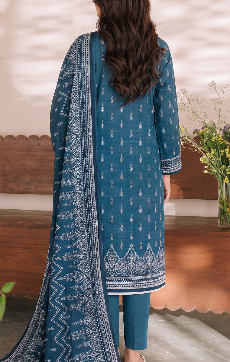 Shahkar Printed 3 Pcs Unstitch Khaddar D-998
