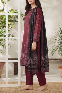 Daman Unstitch 3 Pcs Lawn D-863