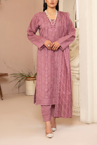 Jasmine Emb 3 Pcs Unstitch D-663
