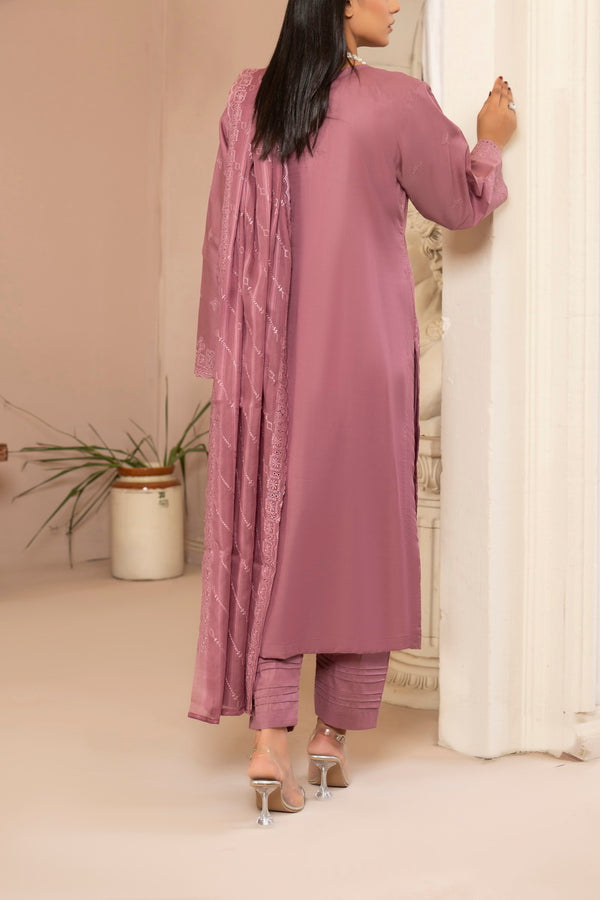 Jasmine Emb 3 Pcs Unstitch D-663