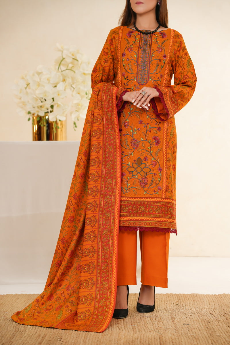 Mahnoor Emb Dhanak D-365