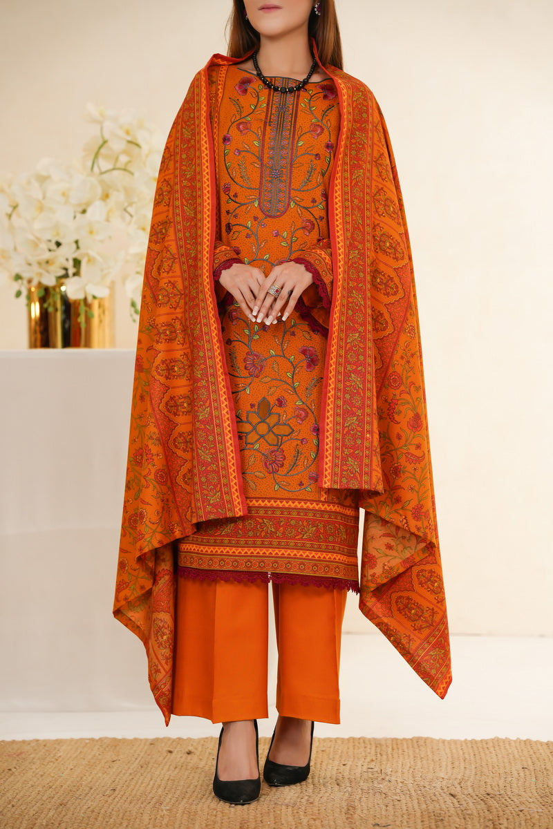 Mahnoor Emb Dhanak D-365