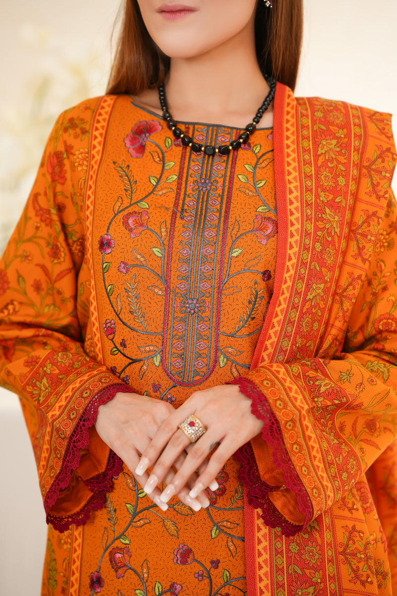 Mahnoor Emb Dhanak D-365