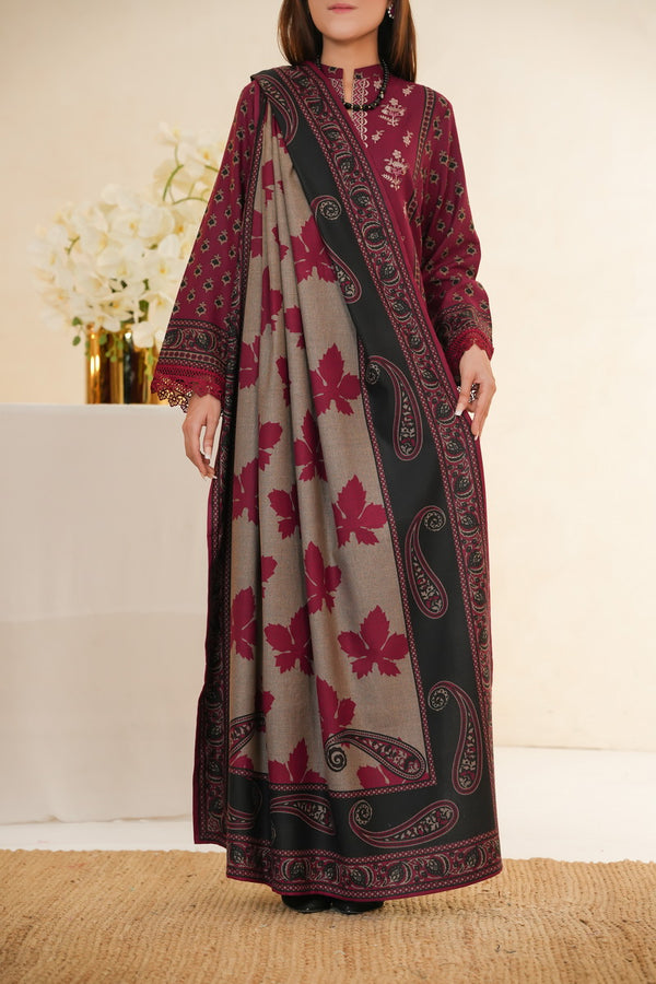 Mahnoor Emb Dhanak D-366