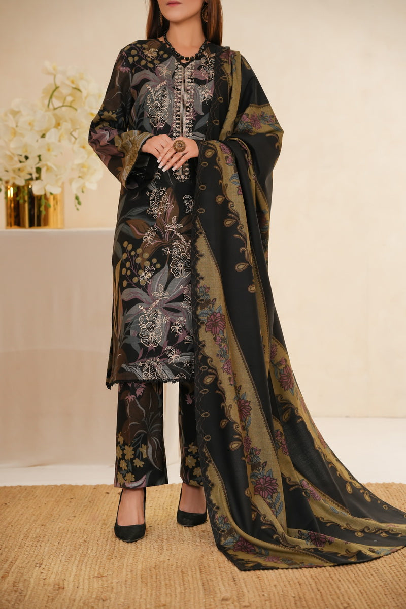 Mahnoor Emb Dhanak D-364