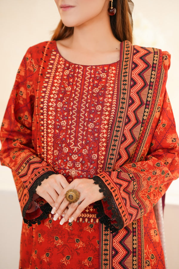 Mahnoor Emb Khaddar D-362