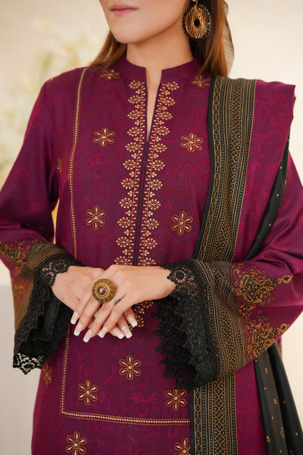 Mahnoor Emb Dhanak D-370