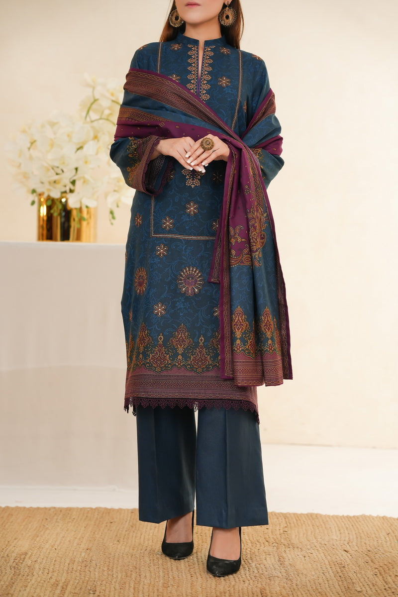 Mahnoor Emb Dhanak D-367