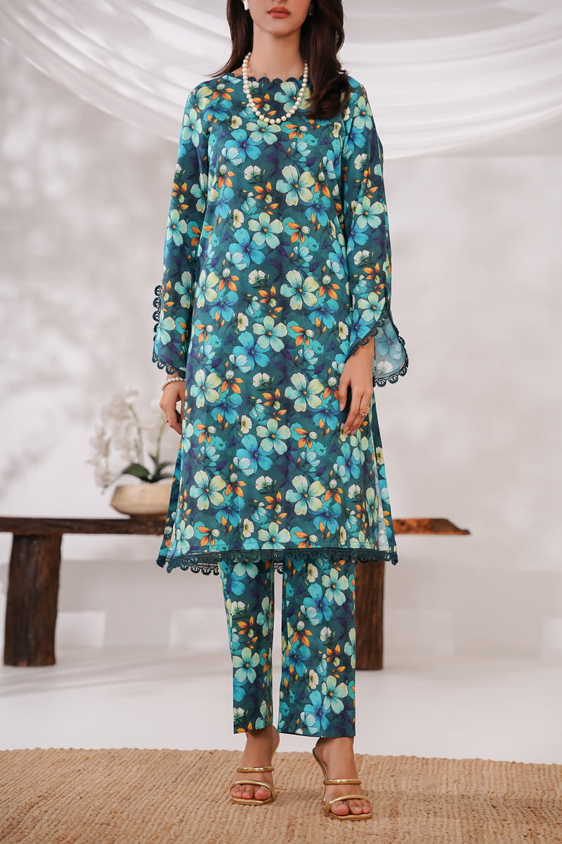 Aiza Momina Printed Cambric Coords Collection 2025 – VS Textile