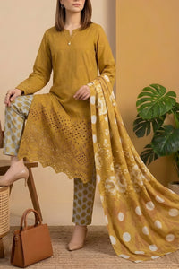 Sobia Waseem 3 PCS Unstitch Emb D-655