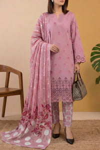 Sobia Waseem 3 PCS Unstitch Emb D-656