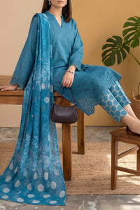 Sobia Waseem 3 PCS Unstitch Emb D-652