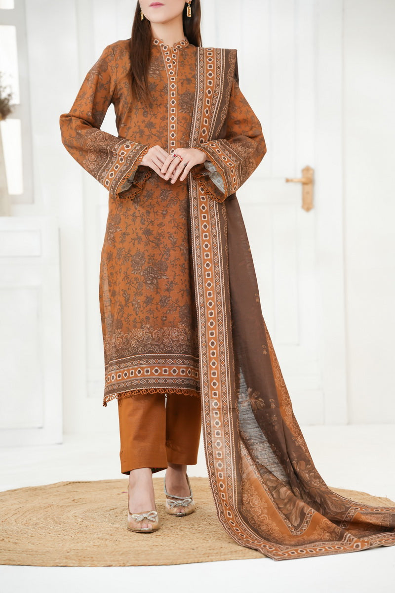 Shahkar Print Khaddar D-028