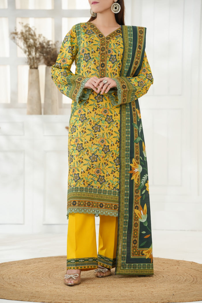 Shahkar Print Khaddar D-021