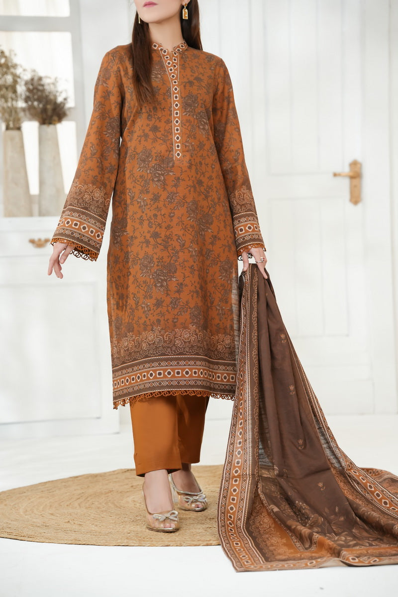Shahkar Print Khaddar D-028