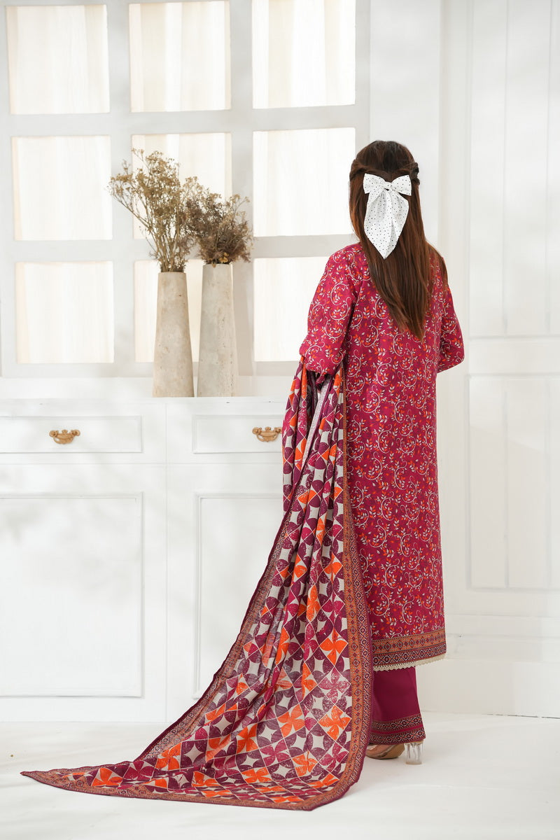 Shahkar Print Khaddar D-026