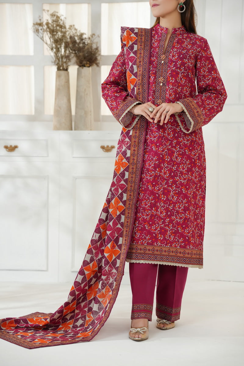 Shahkar Print Khaddar D-026